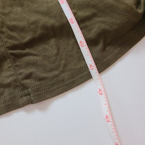 Hotouch Dress Women S Green Lagenlook T Shirt Loose Flowy Midi  Stretch Modest - Picture 5 of 15